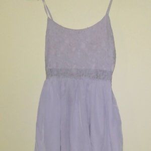 Lavender mini dress